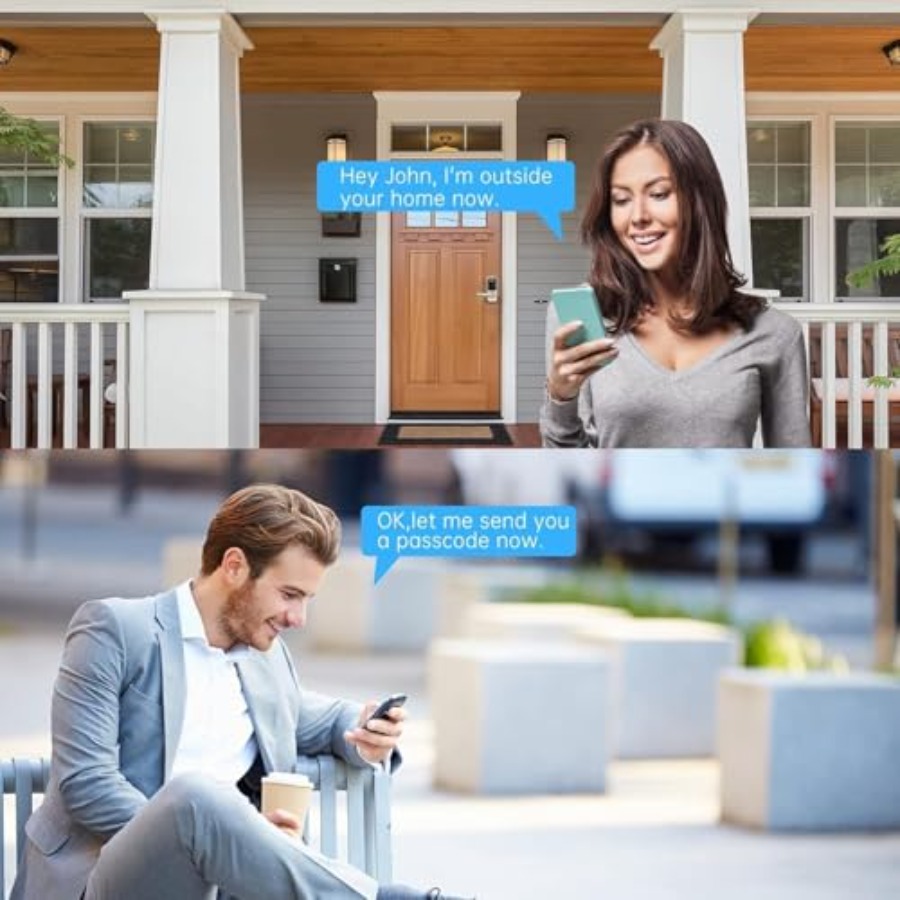 Smart Fingerprint Keyless Entr - Airbnb Smart Home ulasan dan harga
