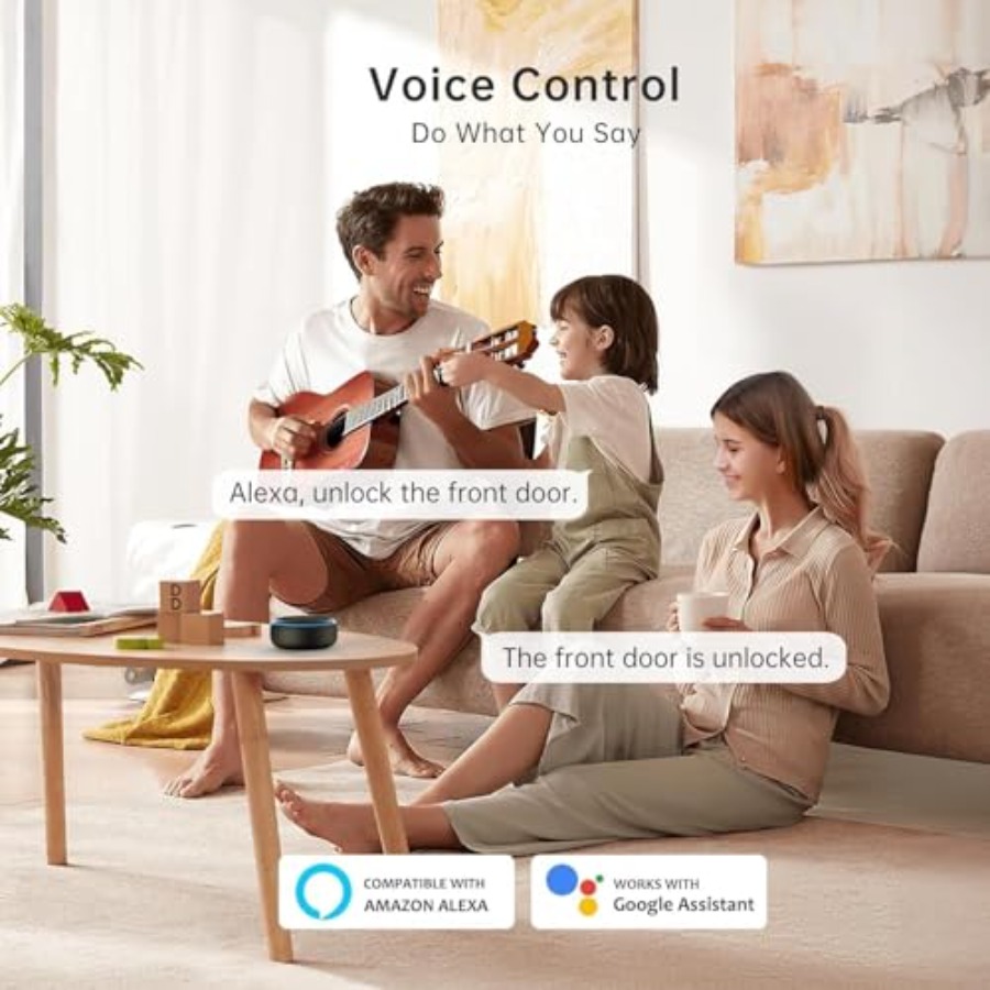 Smart Fingerprint Keyless Entr - Airbnb Smart Home ulasan dan harga
