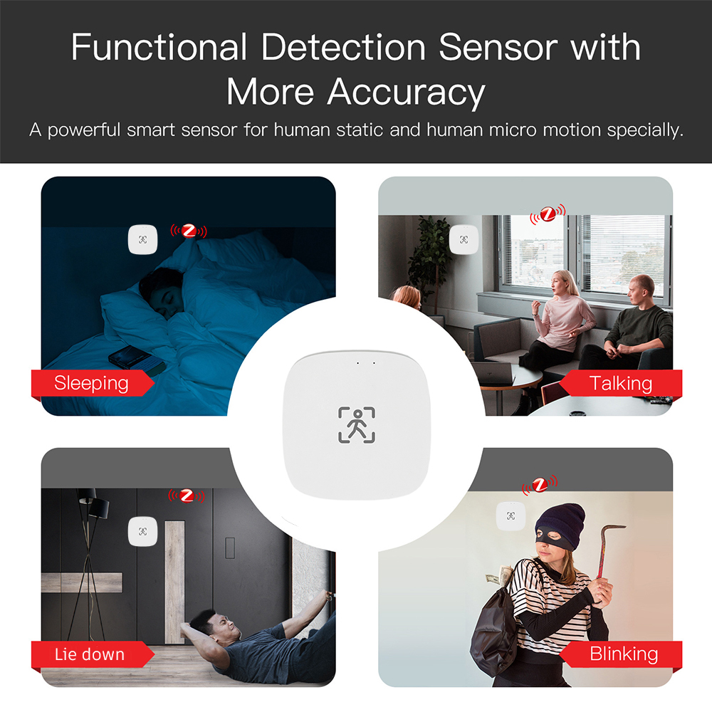ZigBee Wifi MmWave Human Prese - Smart Home Outdoor ulasan dan harga