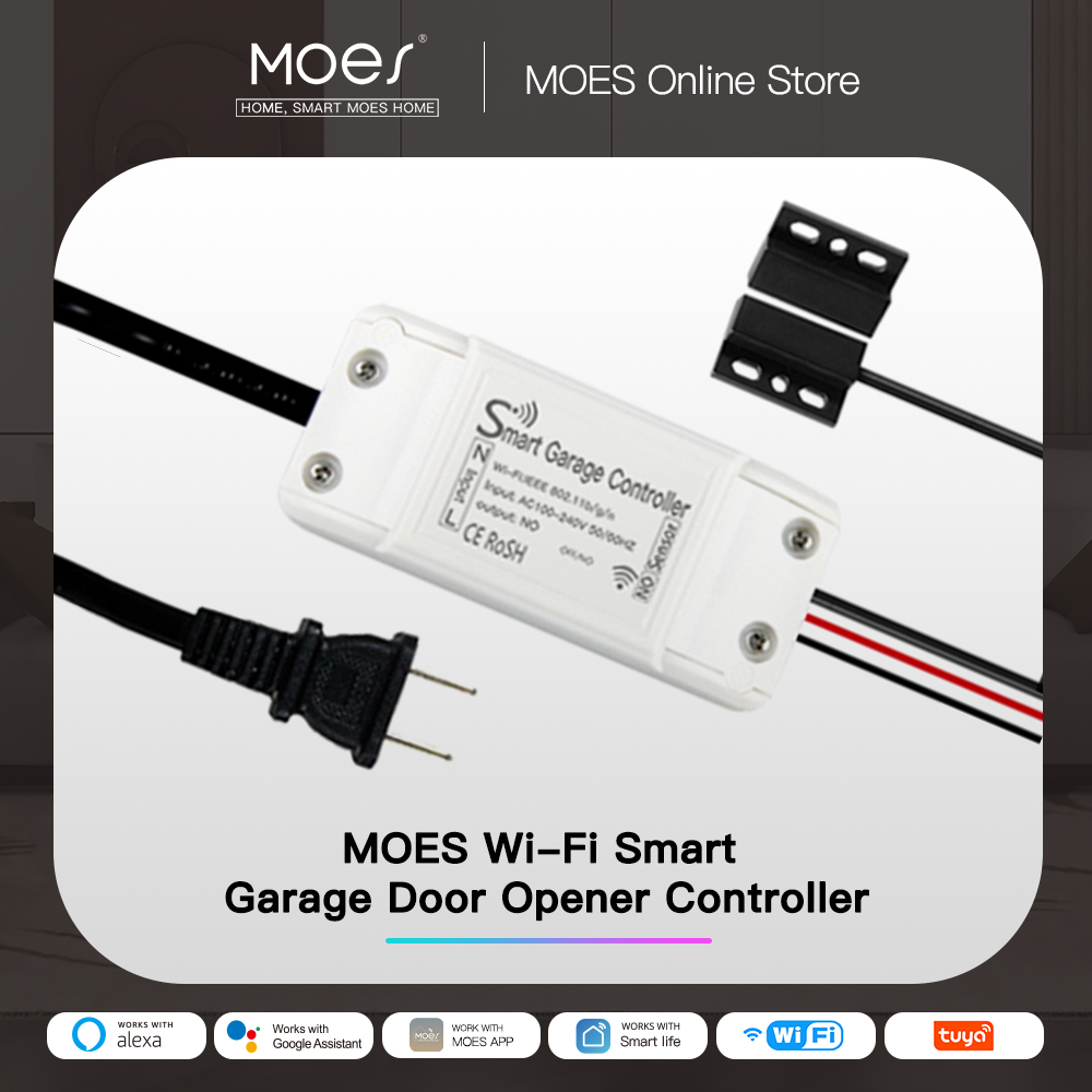 MOES Tuya WiFi Smart Garage Do - Smart Ir Remote Controller ulasan dan harga