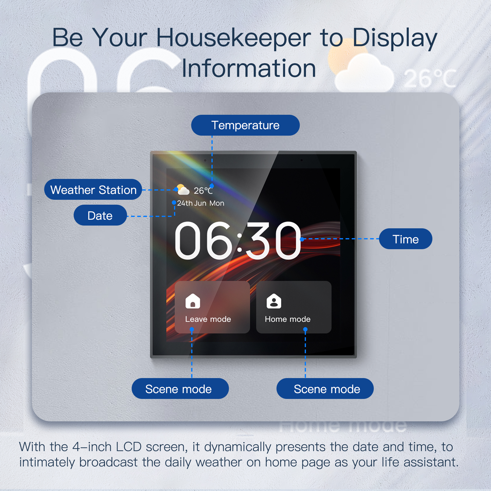 2026 Golden Security TPP01 4 I - Smart Home Automation ulasan dan harga