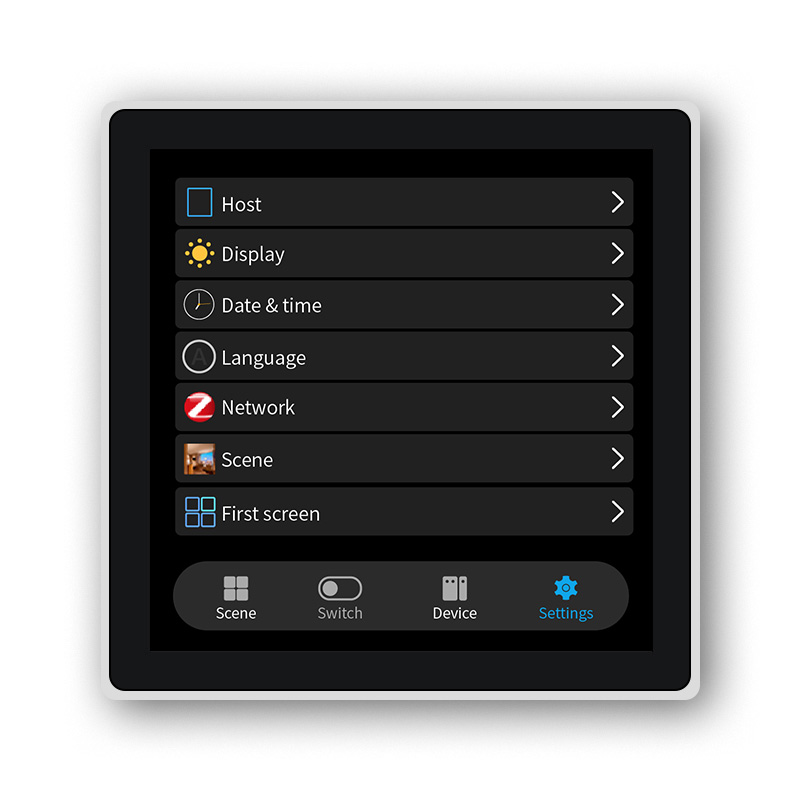 FUERS 4 Inch Touch Screen Mult - Smart Home Zigbee ulasan dan harga