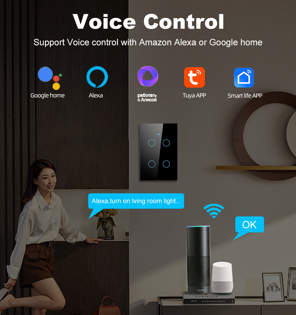 Tuya Smart Life Wifi+Bluetooth - Smart Home Design ulasan dan harga