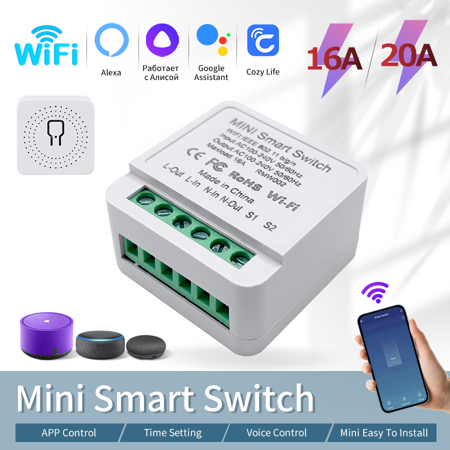 WiFi Smart Switch 16A/20A Cozy - Smart Ir Remote Controller ulasan dan harga