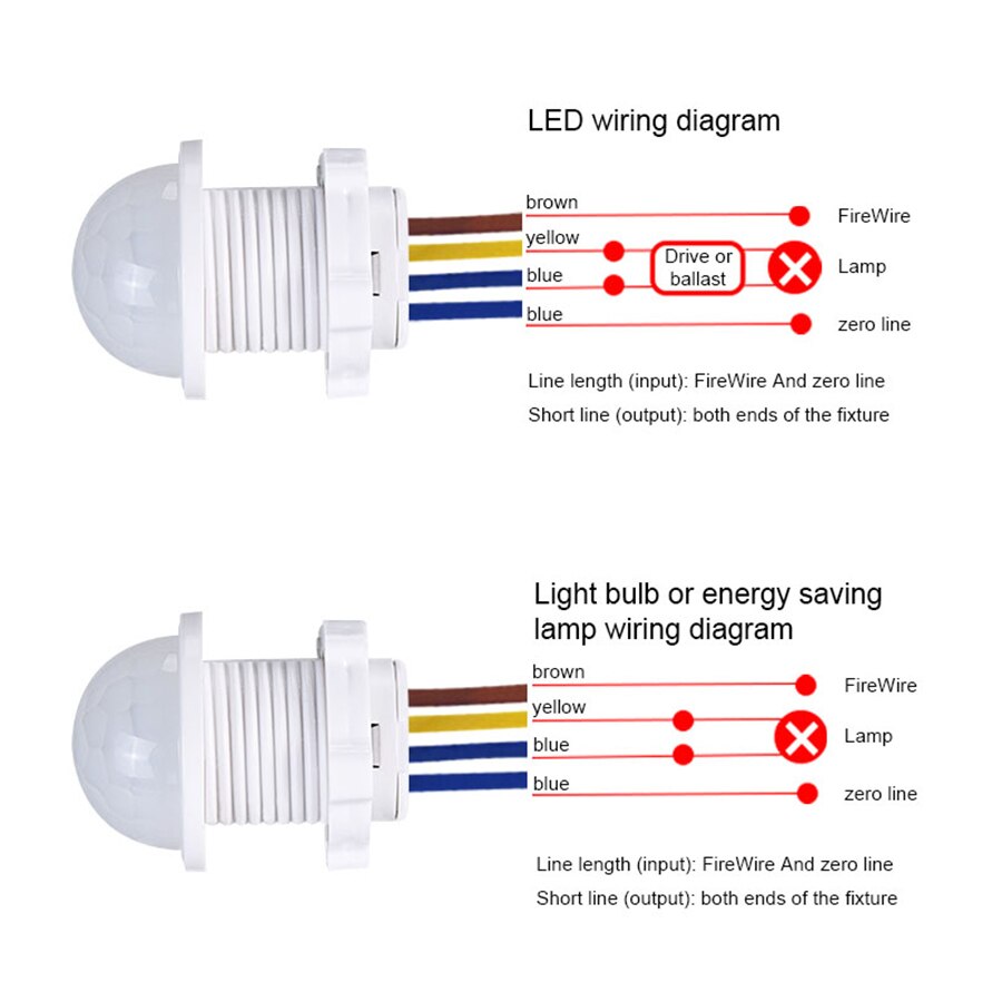 PIR Motion Sensor Detector Sma - Smart Home Outdoor ulasan dan harga