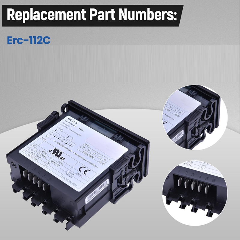 Erc112C Temperature Controller - Temperature Sensor ulasan dan harga