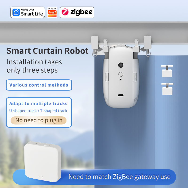 Zigbee Smart Curtain Driver Ro - Smart Home Automation ulasan dan harga