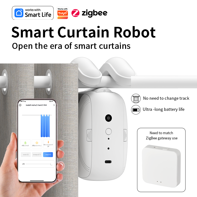 Zigbee Smart Curtain Driver Ro - Smart Home Automation ulasan dan harga