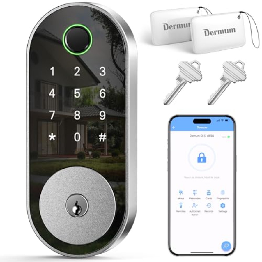 Fingerprint Smart Door Lock Ke - Airbnb Smart Home ulasan dan harga