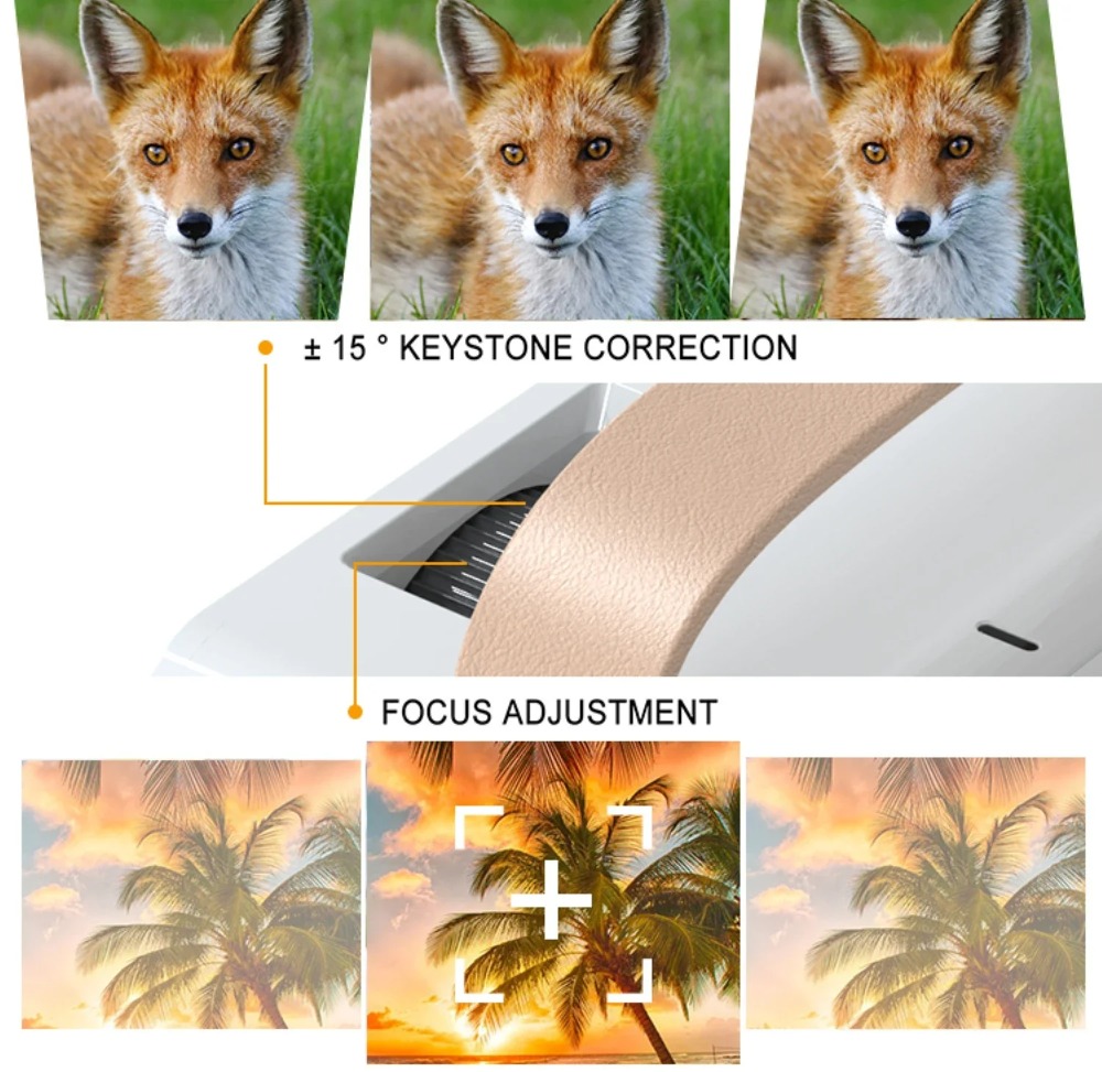 Portable Smart 4K Projector Mi - Smart Home Outdoor ulasan dan harga