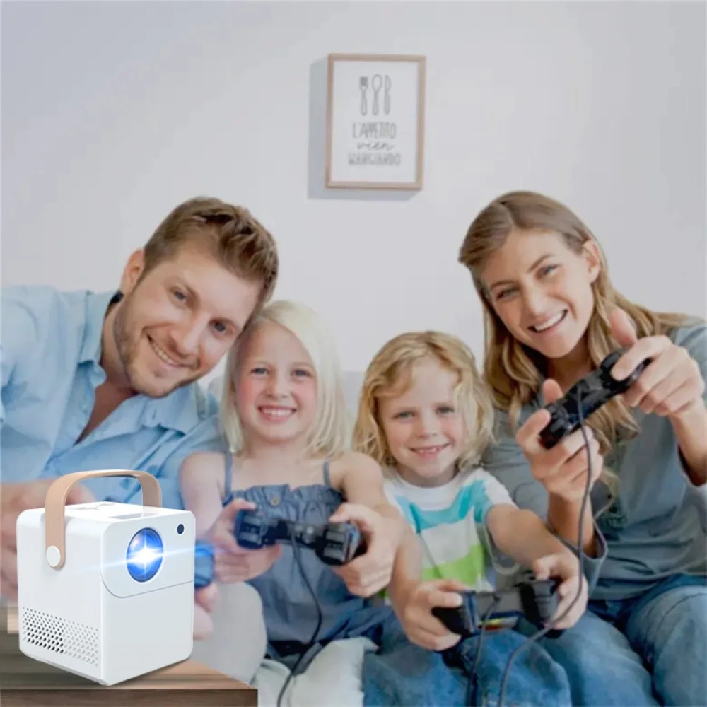 Portable Smart 4K Projector Mi - Smart Home Outdoor ulasan dan harga